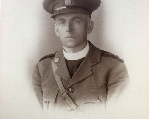 Bennett Maxwell Banks in Army Uniform 1918
